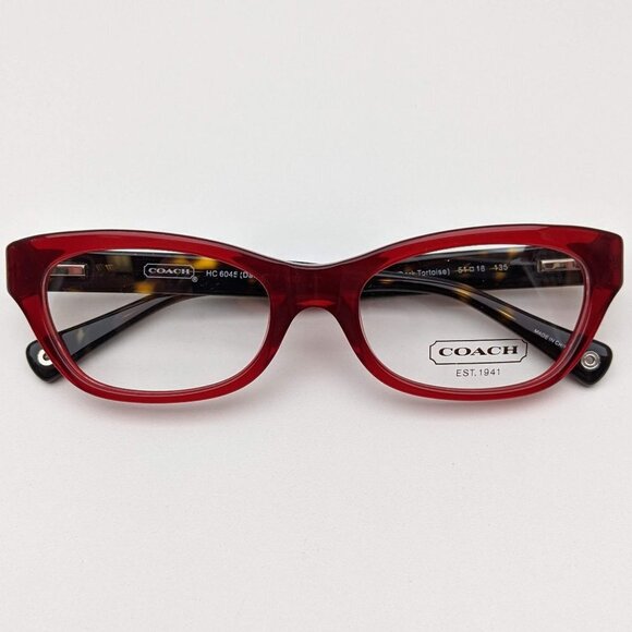 🕶️Coach HC6045 Dahlia 5147 Eyeglasses 51/18 135 /KAG149🕶️​ - Picture 1 of 6
